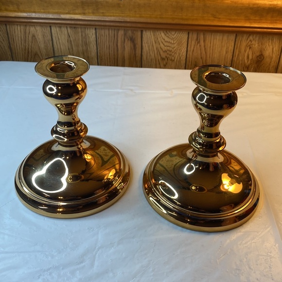 Saxton Inc. California Copper Candlestick Holder - Picture 4 of 5